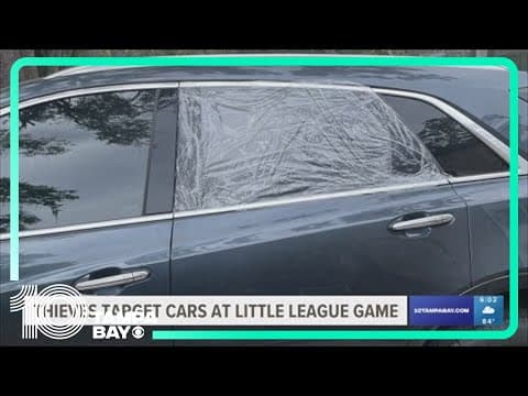 Thieves targeting cars at little league game in Pinellas County