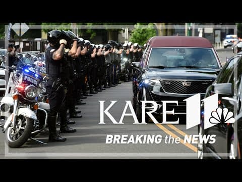 Hometown funeral held for Minneapolis Police Officer Jamal Mitchell