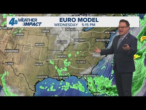 New Orleans Weather: Increasing clouds and rain will keep temperatures down