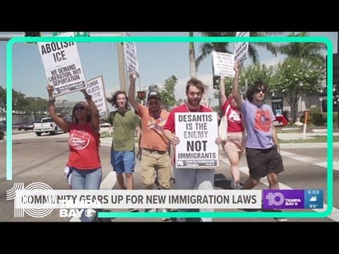 Tampa holds town hall on 'strongest law' against illegal immigration in the US