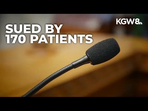 Oregon grand jury indicts former West Linn doctor on multiple sexual assault charges; civil case inv