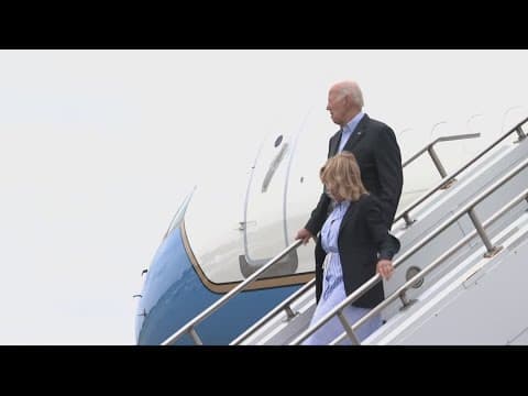 President and first lady to fly to Lewiston, Maine