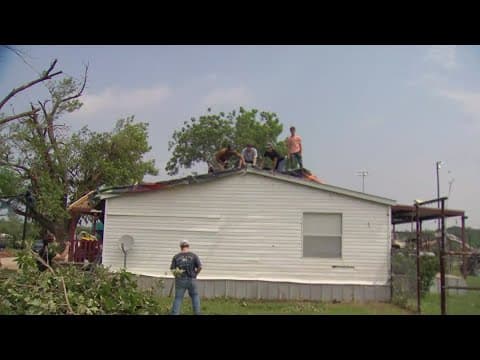 Cleanup underway after storms leave damage across North Texas with more storms in forecast
