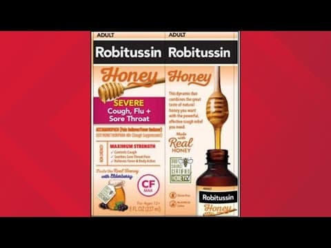 Robitussin cough syrup recalled due to contamination