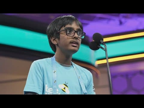 North Texas middle schooler shines in Scripps National Spelling Bee