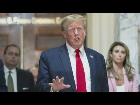 Former President Trump says abortion should be left up to states