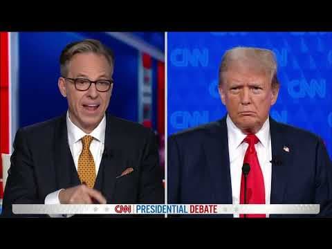 Former President Trump addresses blame for inflation | CNN Presidential Debate 2024