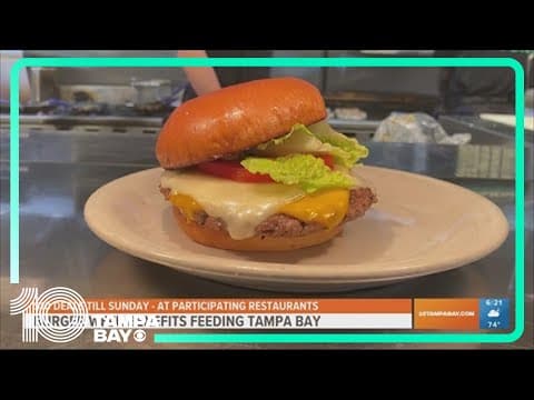 Burger Week in Tampa Bay offers $10 deals, helps feed those in need