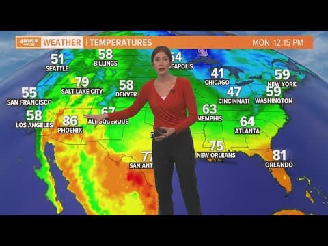 May starts with pleasant weather; chance of rain this weekend