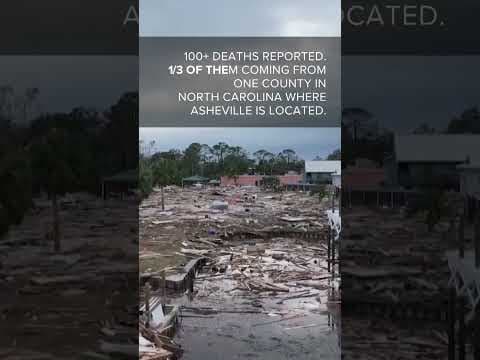 More than 100 people are dead in the aftermath of Hurricane Helene.