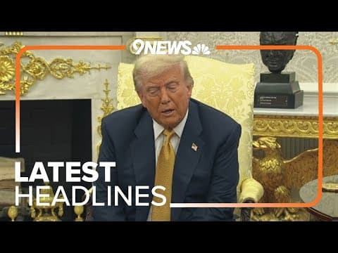 Latest headlines | Trump slams his own supporters over Epstein files