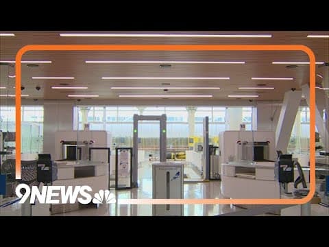 Denver International Airport prepares to open new security checkpoint