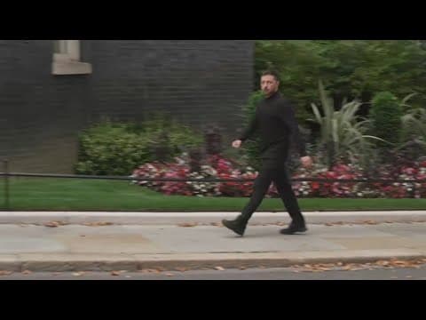 President Zelensky meets with Britain Prime Minister Keir Starmer in London