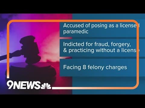 Man accused of working as paramedic despite being unlicensed