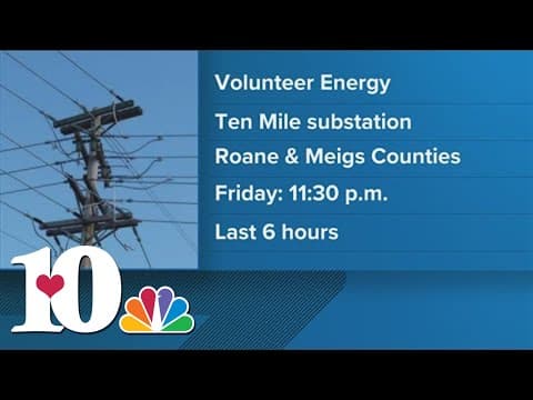 Volunteer Energy Cooperative plans power outage for Ten Mile area on April 19