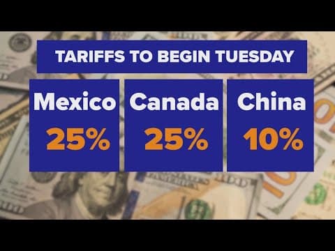 DOW drops nearly 650 points on Monday after Trump announces latest tariffs