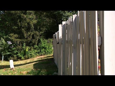 Carmel man paints over neighbors fence after swastika graffitied on it