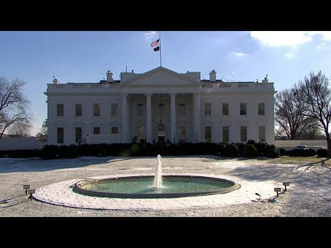 White House flags back at full-staff on Inauguration Day