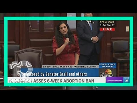 Florida bill limiting abortions after 6 weeks passed by Senate