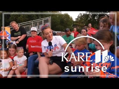 Family and friends celebrate BMX Olympian Alise Willoughby