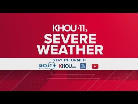 KHOU 11 Southeast Texas flooding update | 3 p.m.