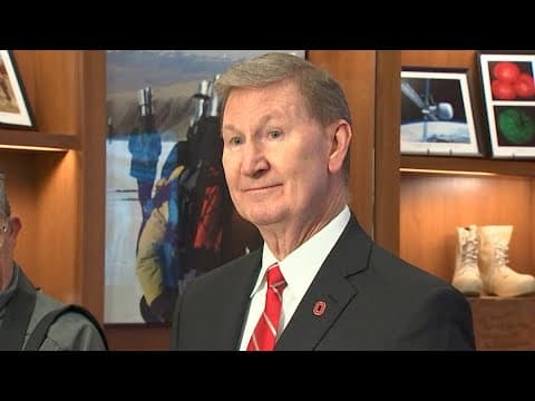 Ohio State welcomes new president Ted Carter to campus