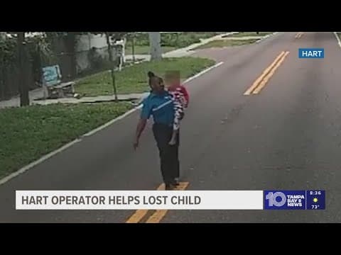 HART operator helps lost child return with his family