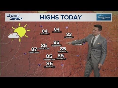 Little hotter day-by-day for Indiana with summer-like weather making a return
