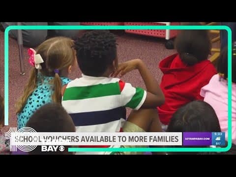 School vouchers available to more families