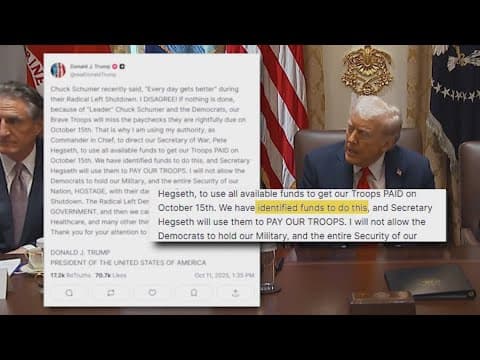 Some federal workers start missing paychecks during government shutdown