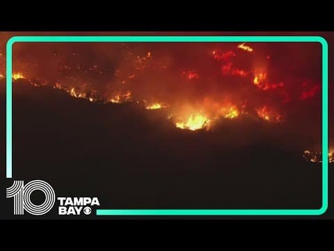 Firefighters deploy widely as strong winds threaten more Los Angeles neighborhoods