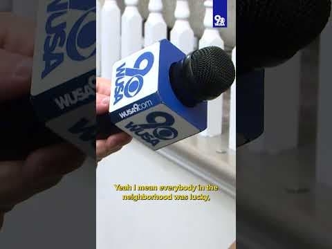 Gunshots hit man and homes