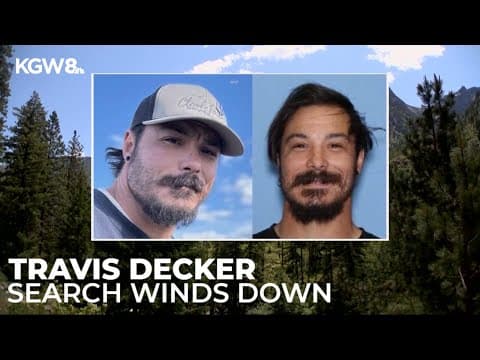 Travis Decker manhunt winds down; unknown whether he’s still alive