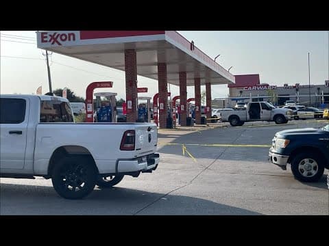 2 officers shot, man killed in shooting at Kaufman County gas station, police say