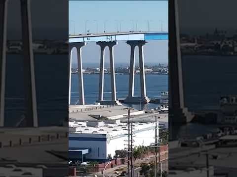How does the Coronado Bridge compare to the Baltimore Key Bridge?