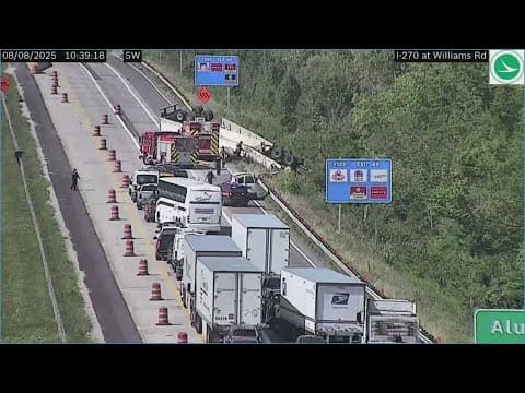 Semi driver killed in crash on I-270 South in southeast Columbus