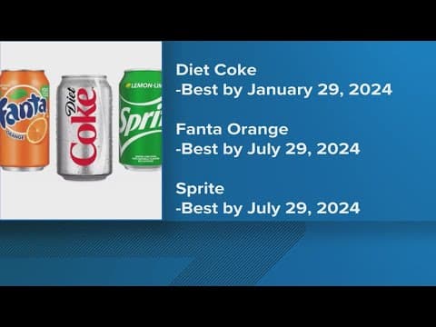 WWL
2,000 cases of soda recalled, may be contaminated with 'foreign material'