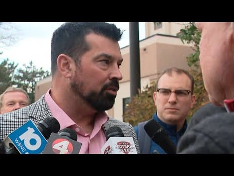 Ohio State Buckeyes arrive in Madison ahead of prime-time matchup