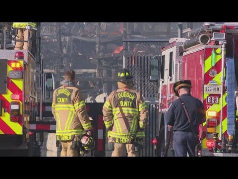 Giant Sterling warehouse fire ruled an accident