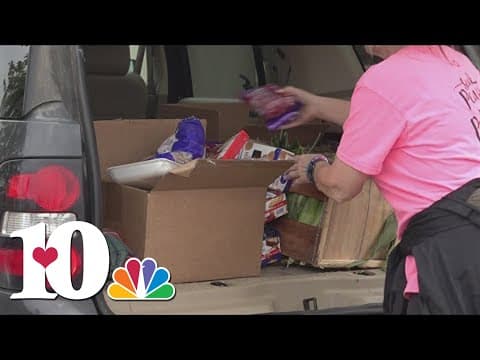 Mission of Hope and other community organizations host food distribution event in Claiborne County