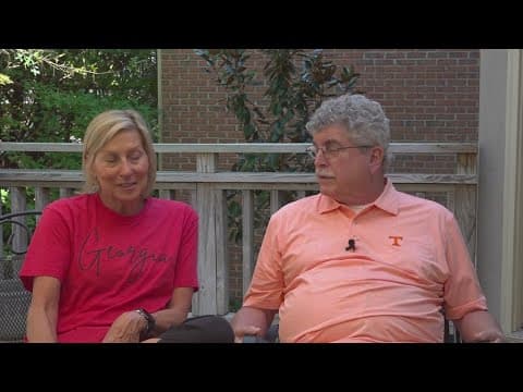 Knoxville couple says UT vs. UGA game a chance for friendly competition