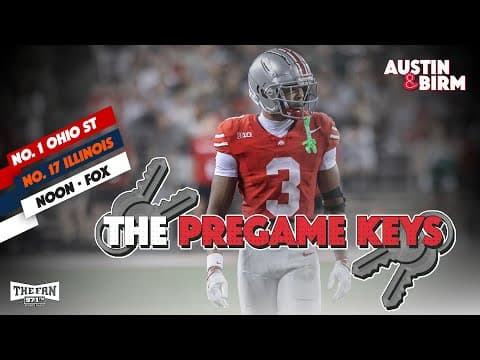 Pregame Keys: Ohio State missing key defensive pieces as Buckeyes ready for tough test at Illinois