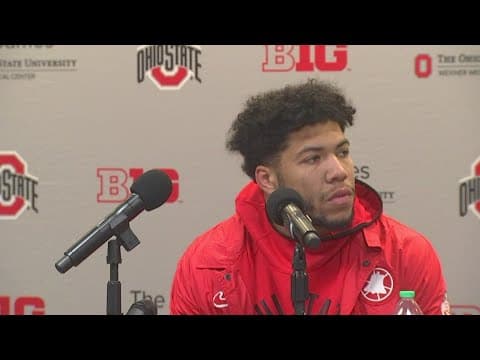 C.J. Stroud and Cody Simon postgame interview | Ohio State-Michigan
