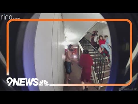 Man saves neighbors from burning apartment building