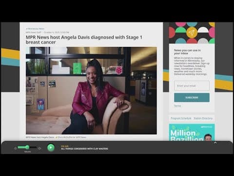 MPR's Angela Davis diagnosed with breast cancer