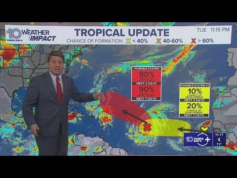 Invest 92-L could become Tropical Storm Gabrielle soon | See the latest track and models