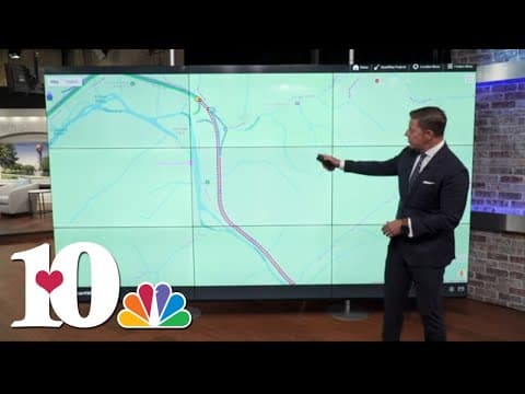 Officials: Flooding hits I-40 near TN/NC line, interstate to remain closed until further notice