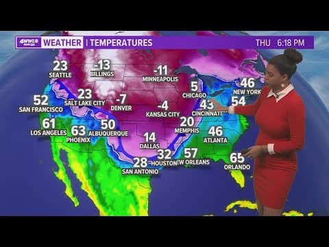 Dangerous cold air arrives tonight