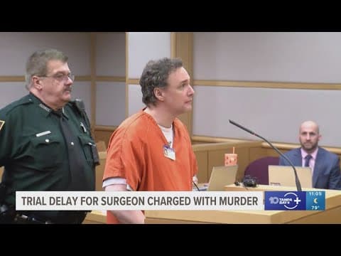 Murder trial of Pinellas County plastic surgeon delayed after his defense team withdrew