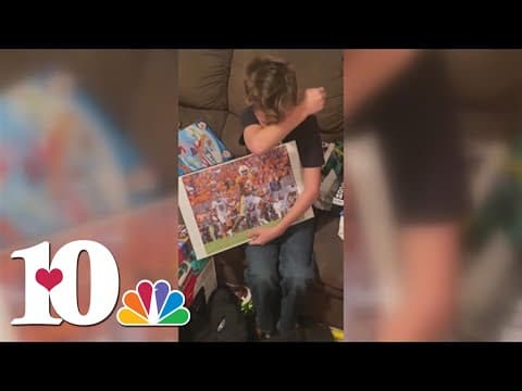 Jalin Hyatt fan overwhelmed by Christmas gift
